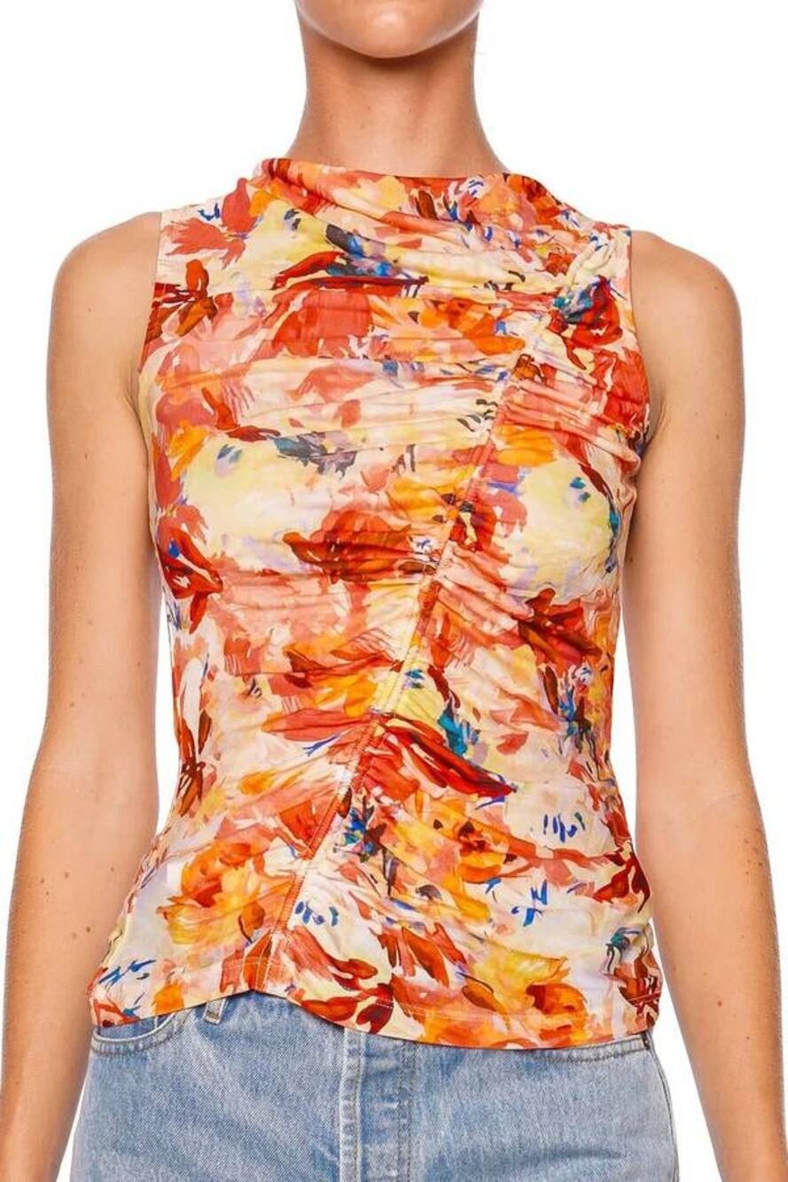 Ulla Johnson Medea Sleeveless Top in Snapdragon XS